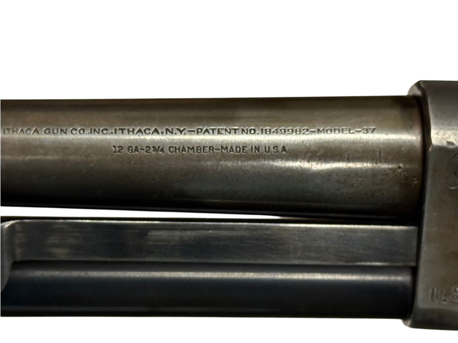 WWII Ithaca Model 37 Trench Pump Action Slamfire 12 GA. Shotgun - 5