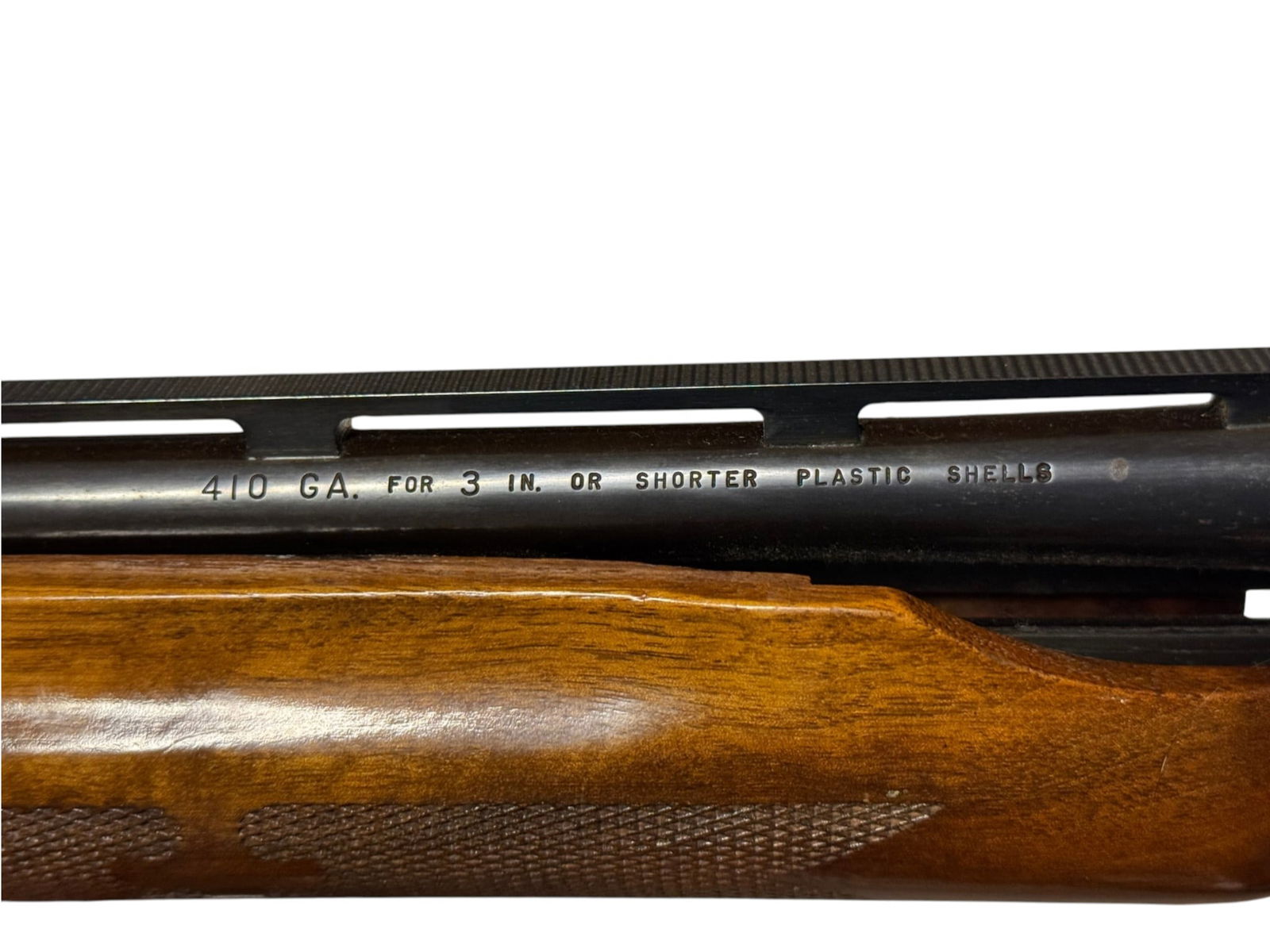 Excellent Remington Model 870 Wingmaster 410 GA. Vent Rib Pump Action Shotgun - 6