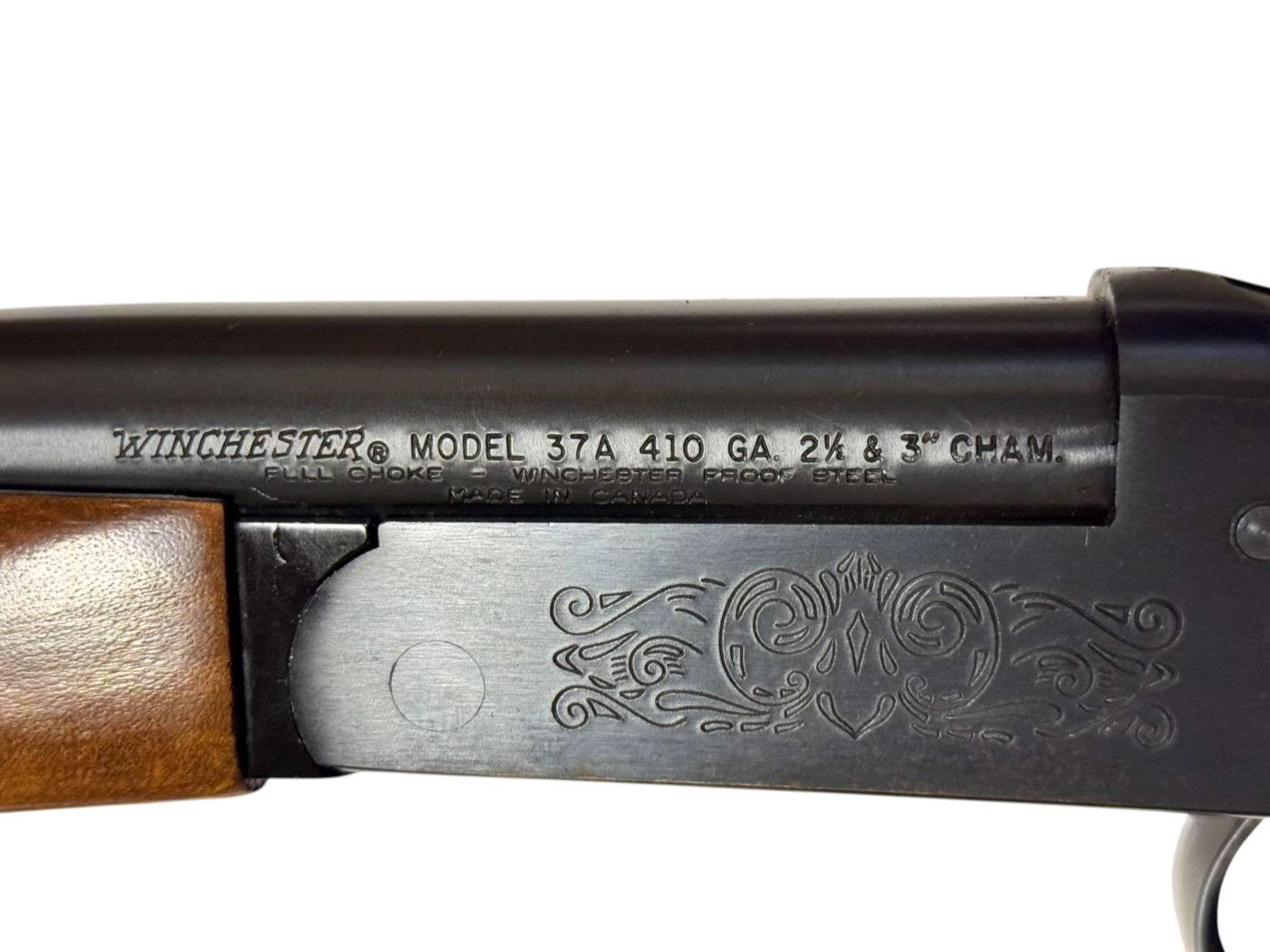 Excellent Winchester Model 37A 410 GA. Break Action Shotgun - 8