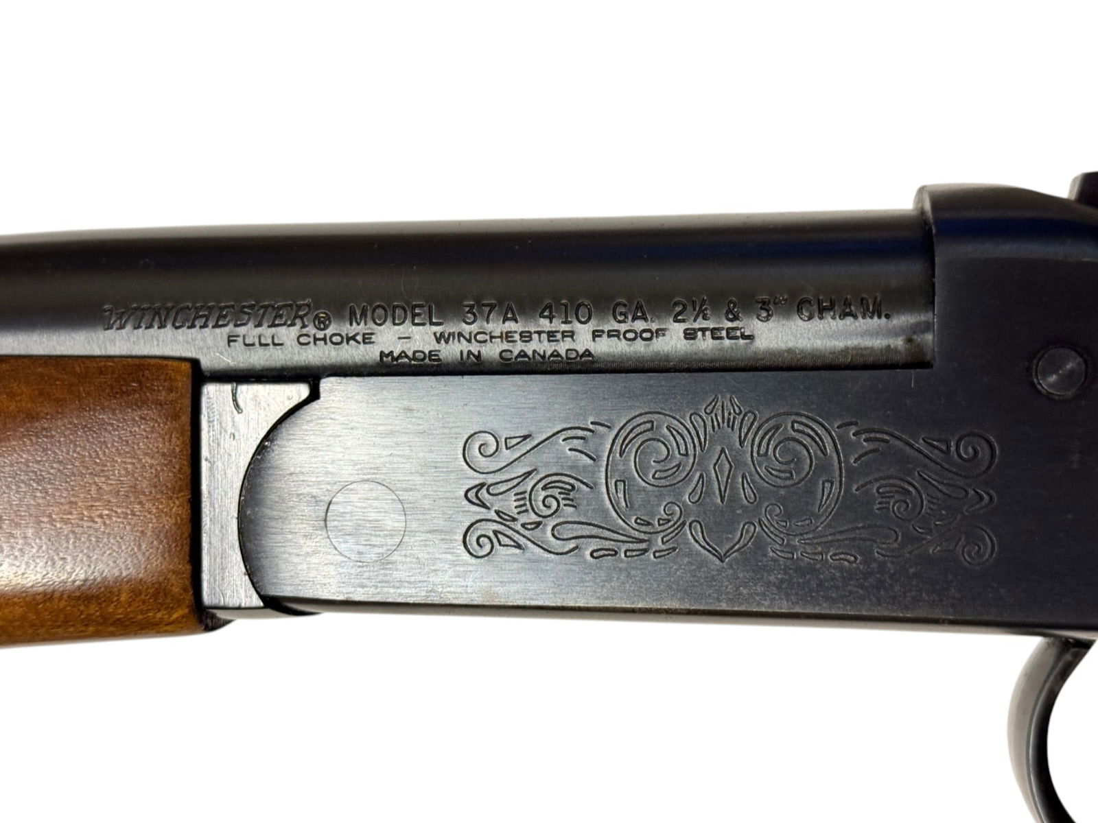 Excellent Winchester Model 37A 410 GA. Break Action Shotgun - 9