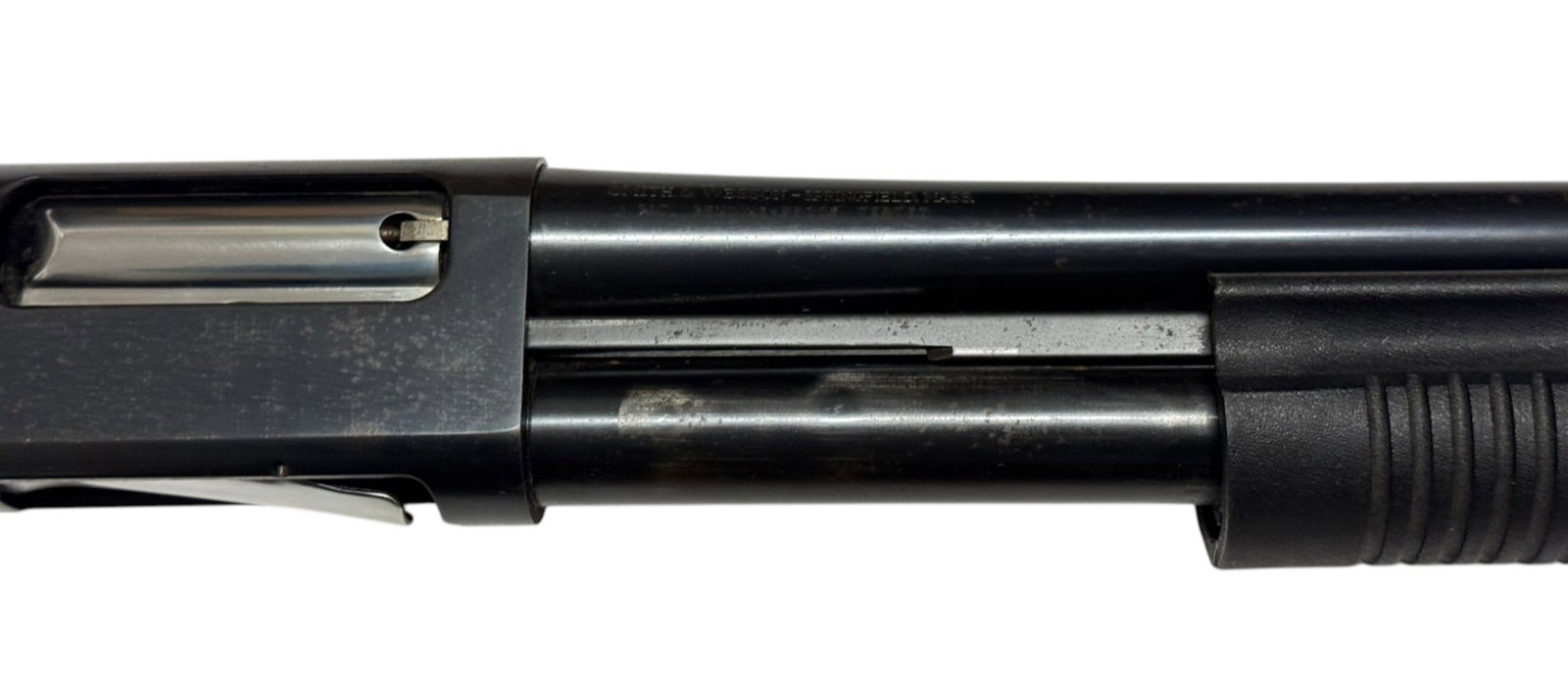 Smith & Wesson Model 3000 "KCPD" Police Marked Riot 12 GA. Pump Action Shotgun - 13