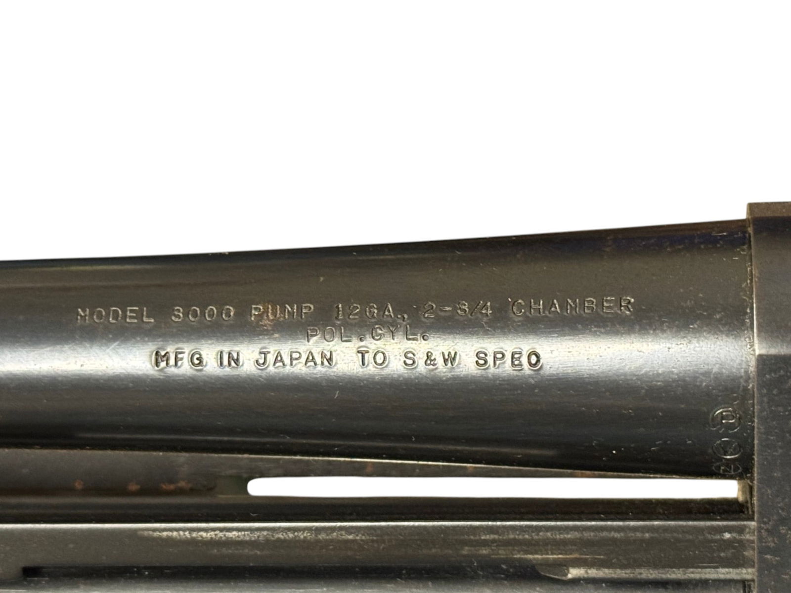 Smith & Wesson Model 3000 "KCPD" Police Marked Riot 12 GA. Pump Action Shotgun - 4