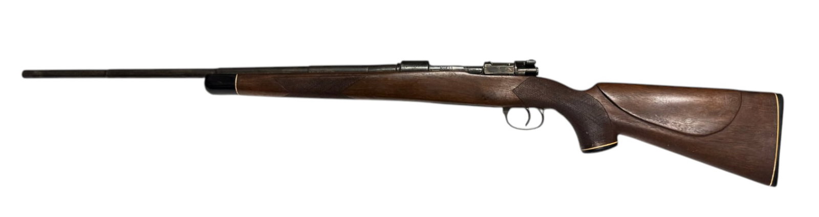WWII 1941 German K98 'duv' code 8mm Mauser Bolt Action Rifle: S#: 2082a, matching serial on receiver, safety, bolt, firing pin retainer, bolt release, magazine plate and magazine follower | 24" Barrel | Eagle/214 proof marks in right side of barrel| Beautiful sp