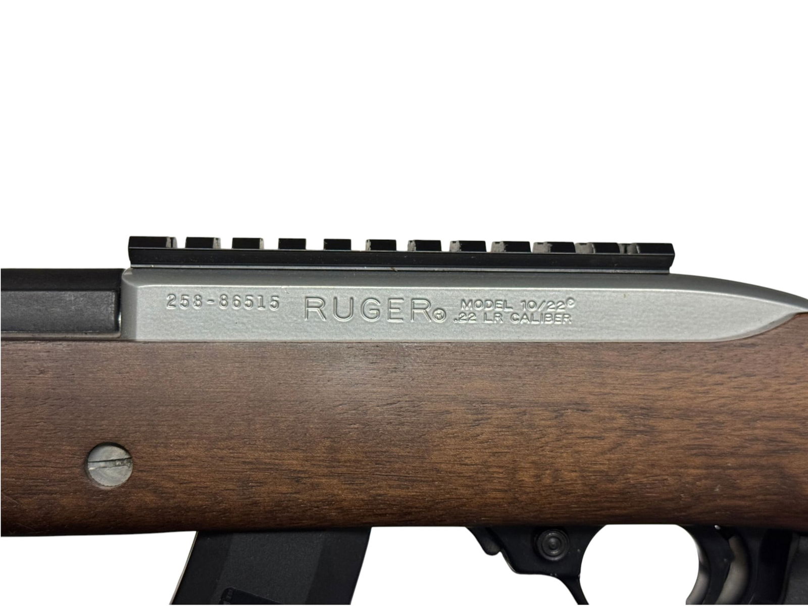 Excellent Ruger Model 10/22 .22 LR Stainless Steel "Mini-14 Folder" Semi-Automatic Rifle - 3