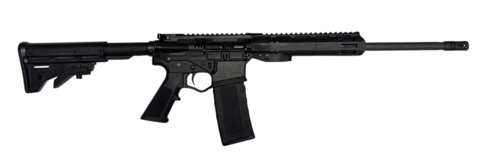 Excellent American Tactical Alpha Maxx 5.56mm NATO Semi-Automatic AR-15 Rifle with H-BAR - 2