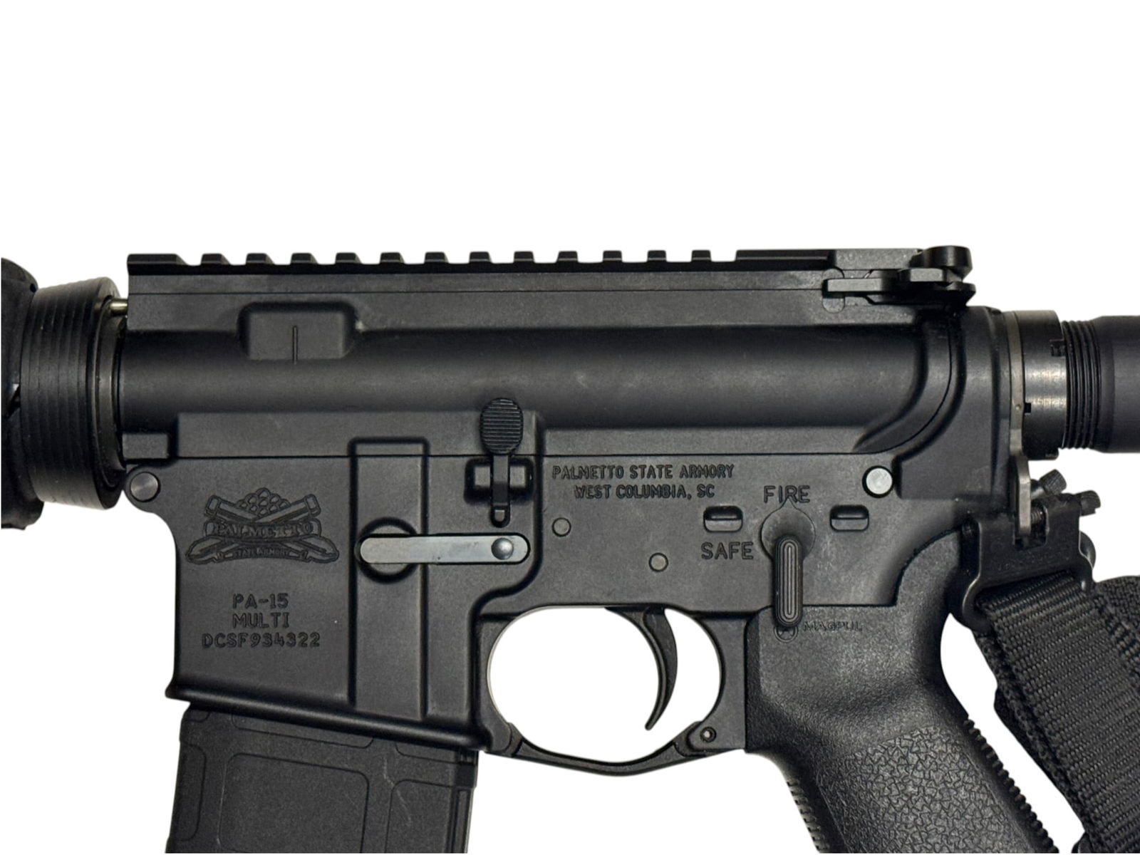 Excellent Palmetto State Armory PA-15 5.56mm NATO Semi-Automatic AR Pistol - 4