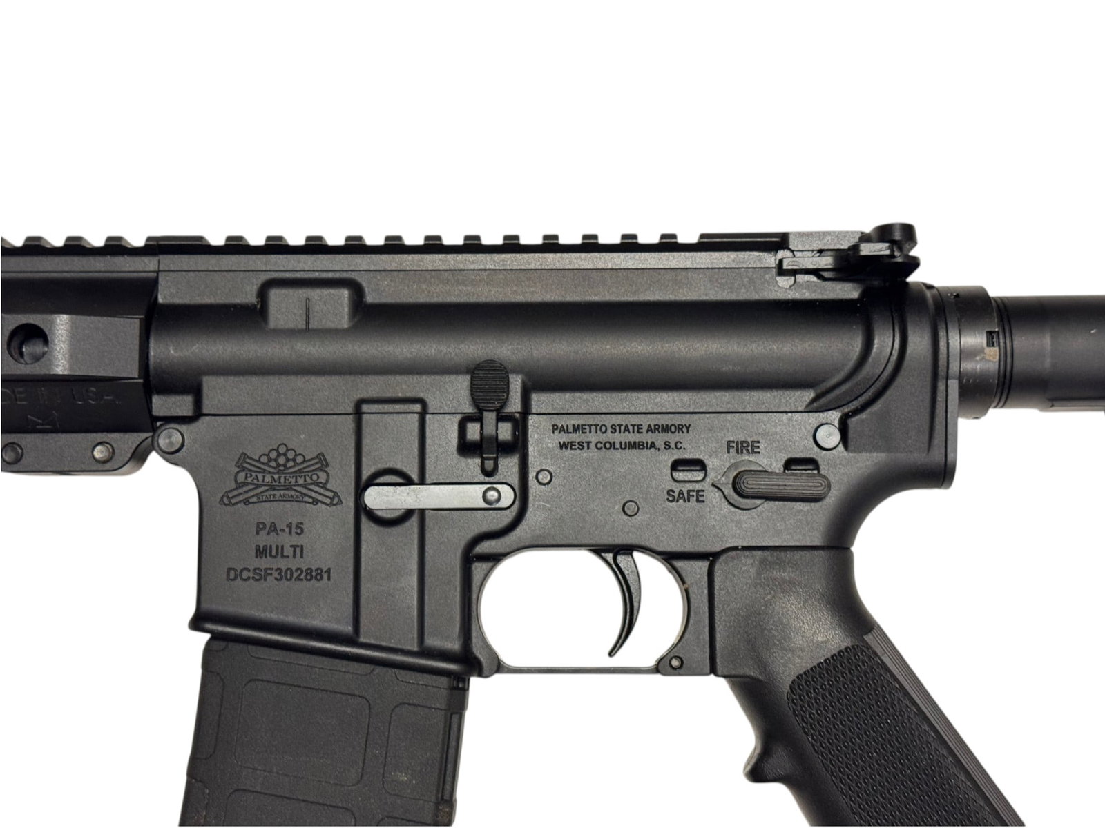 Excellent Palmetto State Armory PA-15 5.56mm NATO Semi-Automatic AR-15 Rifle - 4
