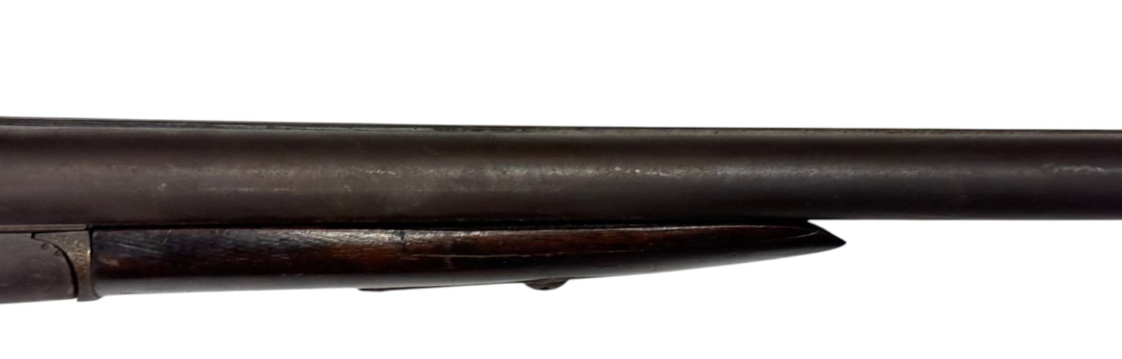 Antique Belgian W. Parkhurst Double Barrel SXS 12 GA. Hammer Shotgun - 16