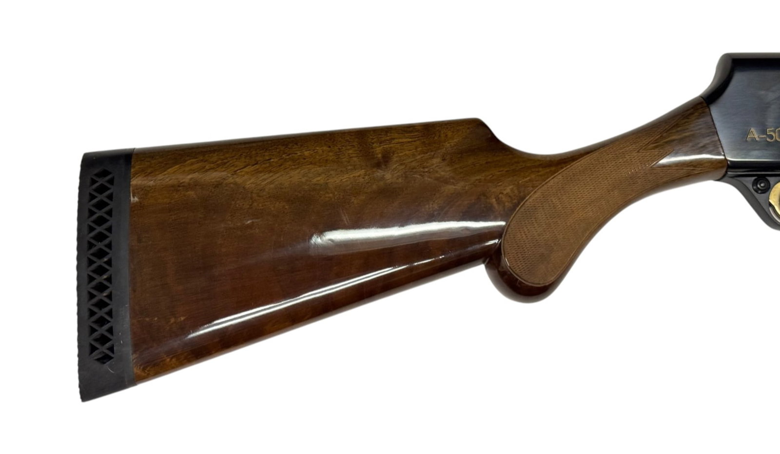 Excellent Cased Belgium Browning A-500G 12 GA. Semi-Automatic Shotgun with Vent-Rib Barrel - 16
