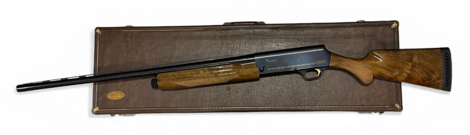 Excellent Cased Belgium Browning A-500G 12 GA. Semi-Automatic Shotgun with Vent-Rib Barrel - 2