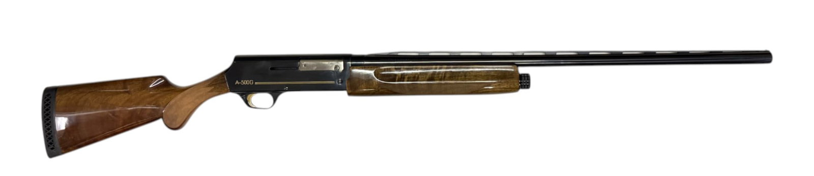Excellent Cased Belgium Browning A-500G 12 GA. Semi-Automatic Shotgun with Vent-Rib Barrel - 4
