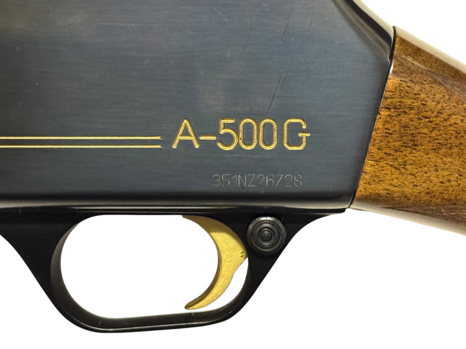 Excellent Cased Belgium Browning A-500G 12 GA. Semi-Automatic Shotgun with Vent-Rib Barrel - 7