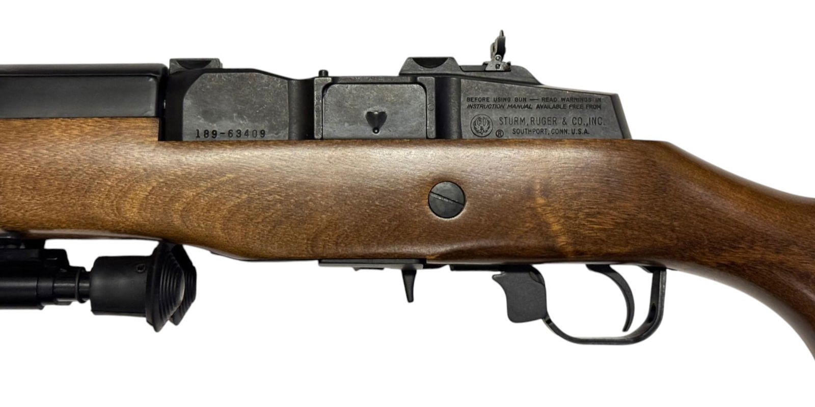 Excellent 1994 Ruger Mini-Thirty 7.62x39mm Semi-Automatic Magazine Rifle with Bipod & Sling - 8