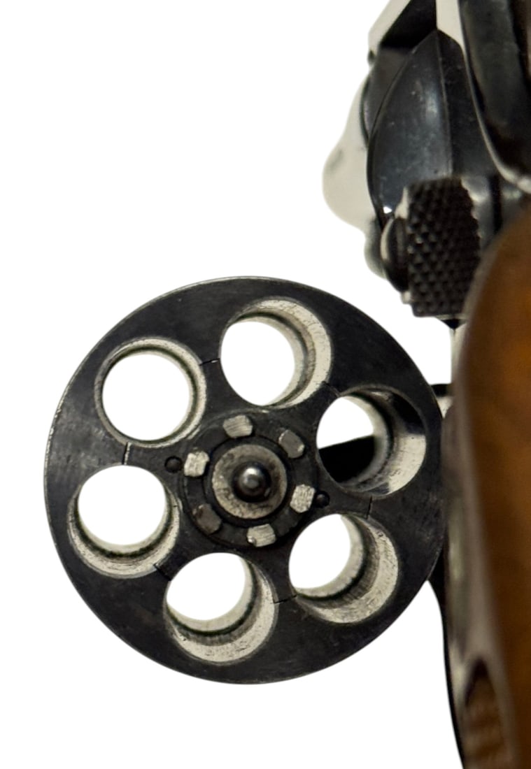 Smith & Wesson Model 30-1 .32 S&W LONG Revolver with Leather Gun Case - 12