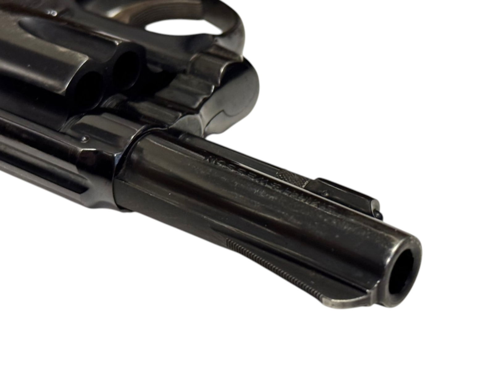 Smith & Wesson Model 30-1 .32 S&W LONG Revolver with Leather Gun Case - 8