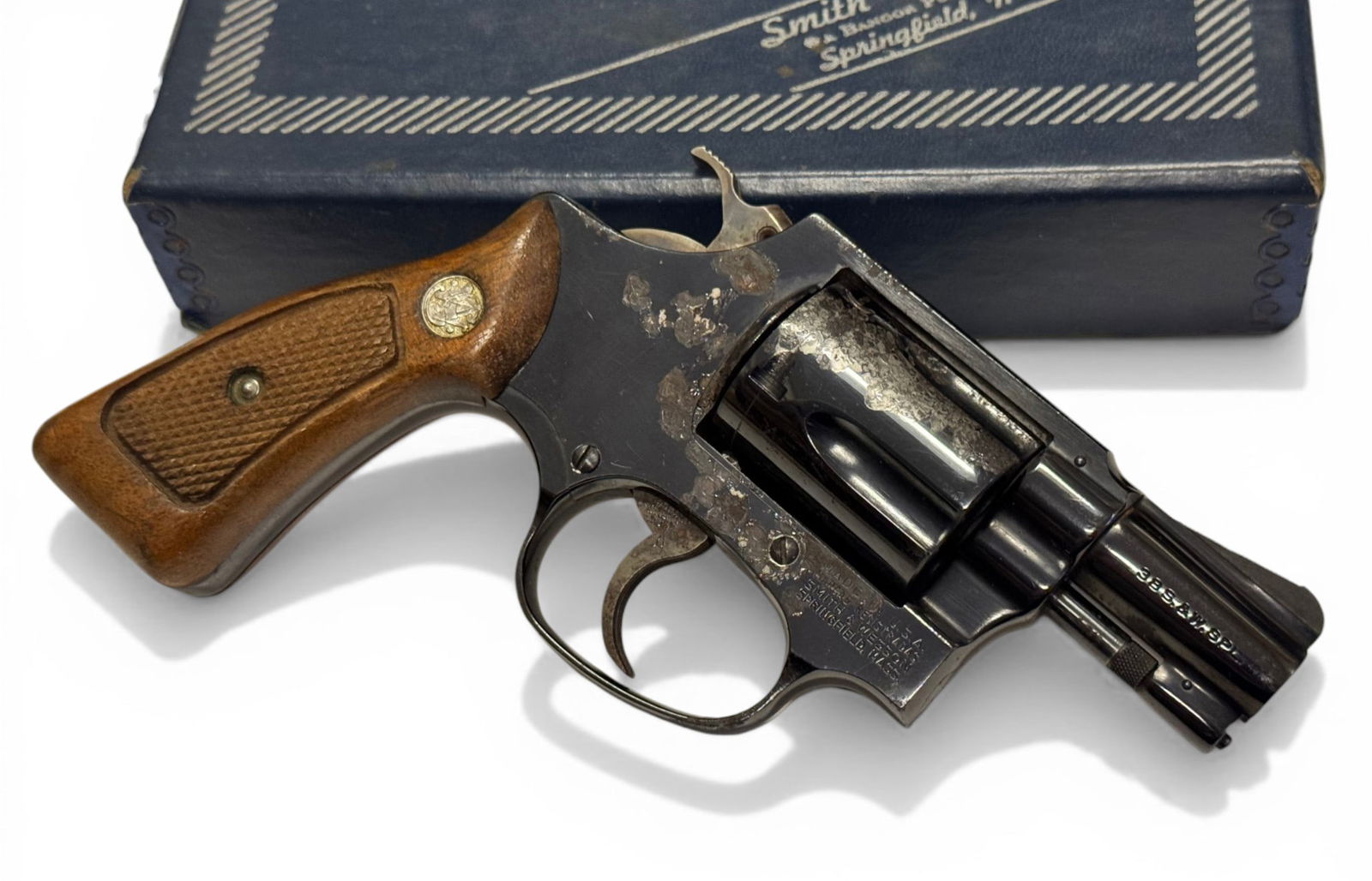 1970s Smith & Wesson Model 36 Chief's Special .38 SPECIAL Revolver In Box - 3