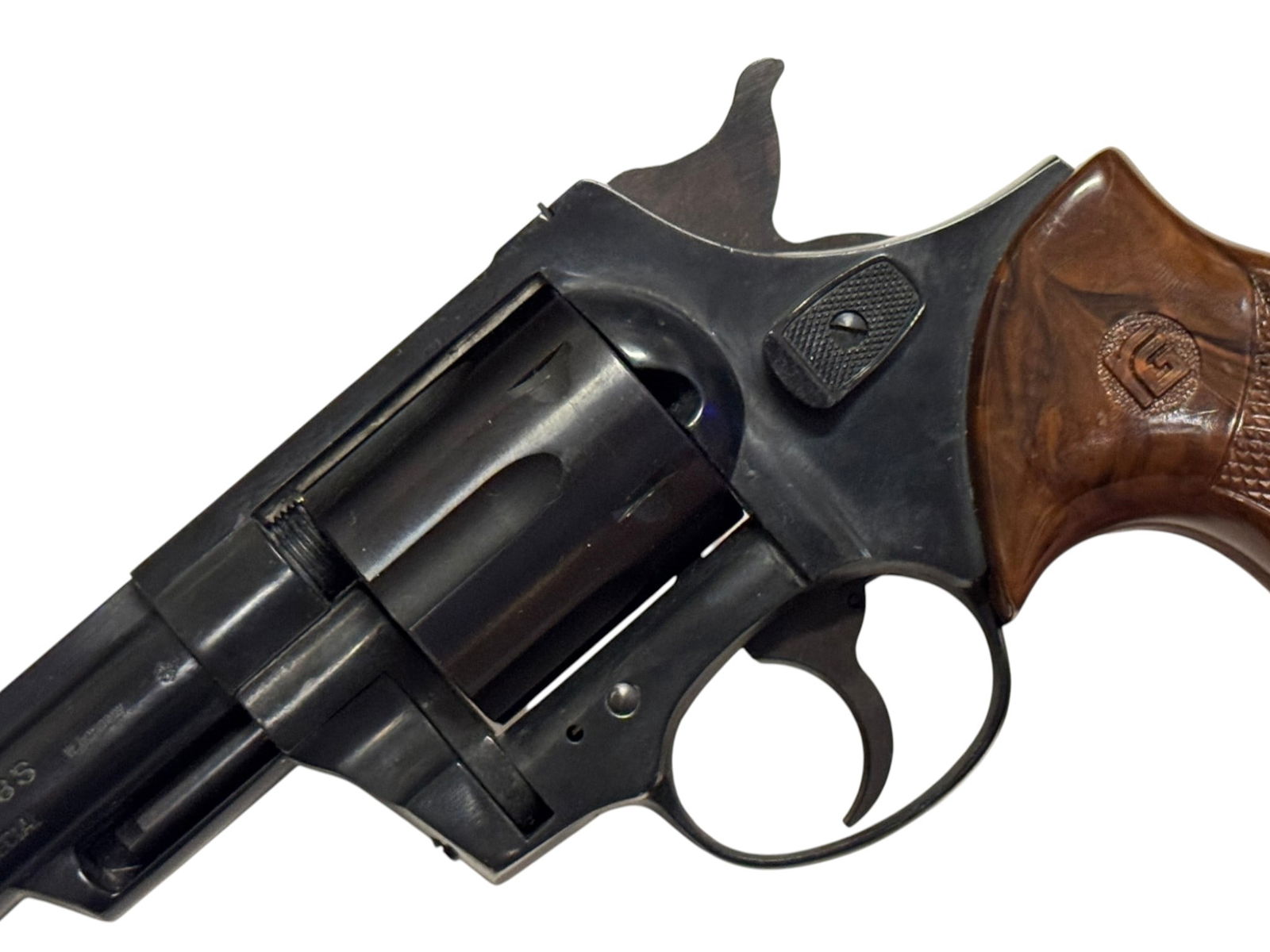 Excellent German RG Industries Mod RG38S .38 SPECIAL Revolver with Leather Gun Case - 11