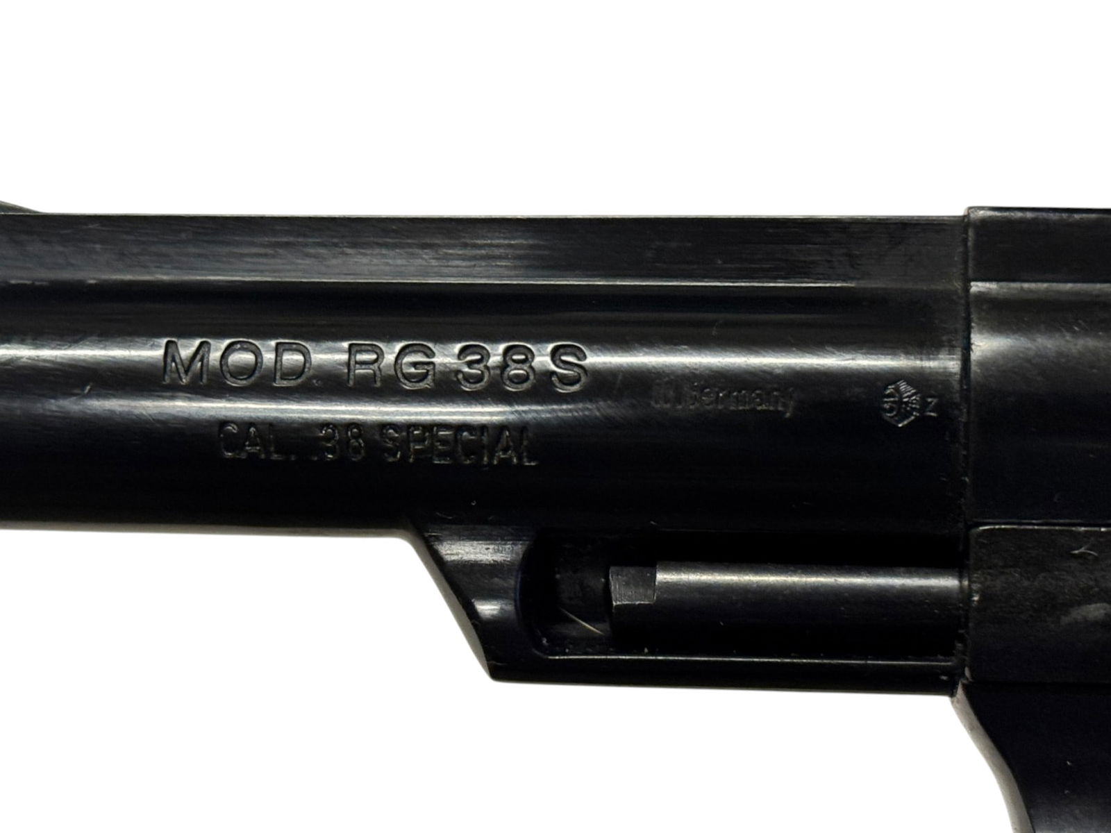 Excellent German RG Industries Mod RG38S .38 SPECIAL Revolver with Leather Gun Case - 13