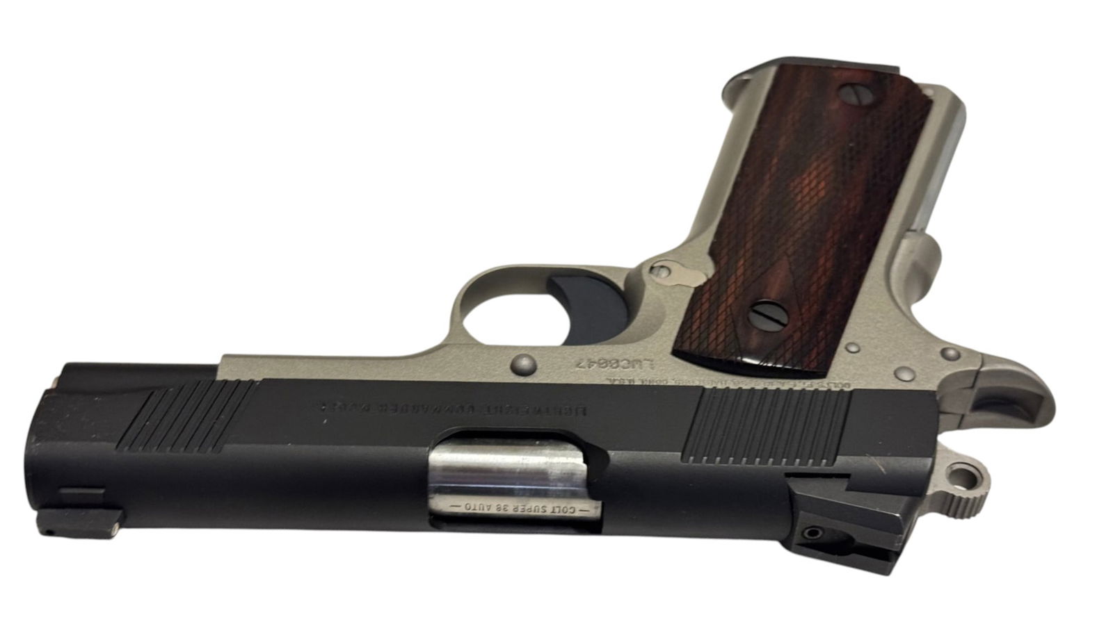 NIB Colt Lightweight Commander Model .38 SUPER Semi-Automatic Pistol w/ 2 Mags & Holster - 10