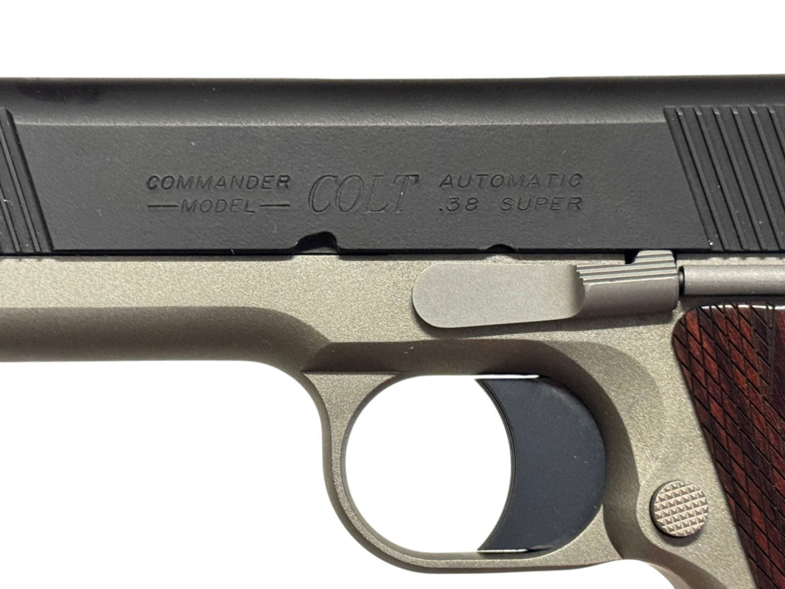 NIB Colt Lightweight Commander Model .38 SUPER Semi-Automatic Pistol w/ 2 Mags & Holster - 12