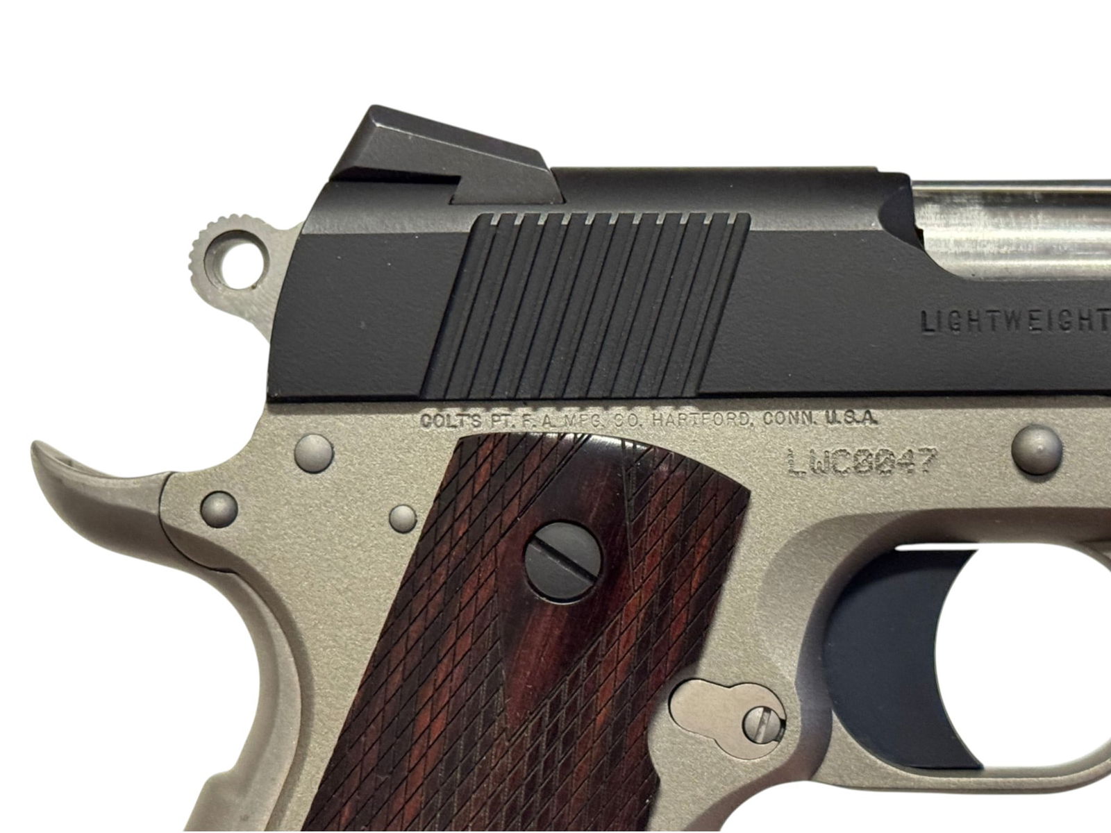 NIB Colt Lightweight Commander Model .38 SUPER Semi-Automatic Pistol w/ 2 Mags & Holster - 14