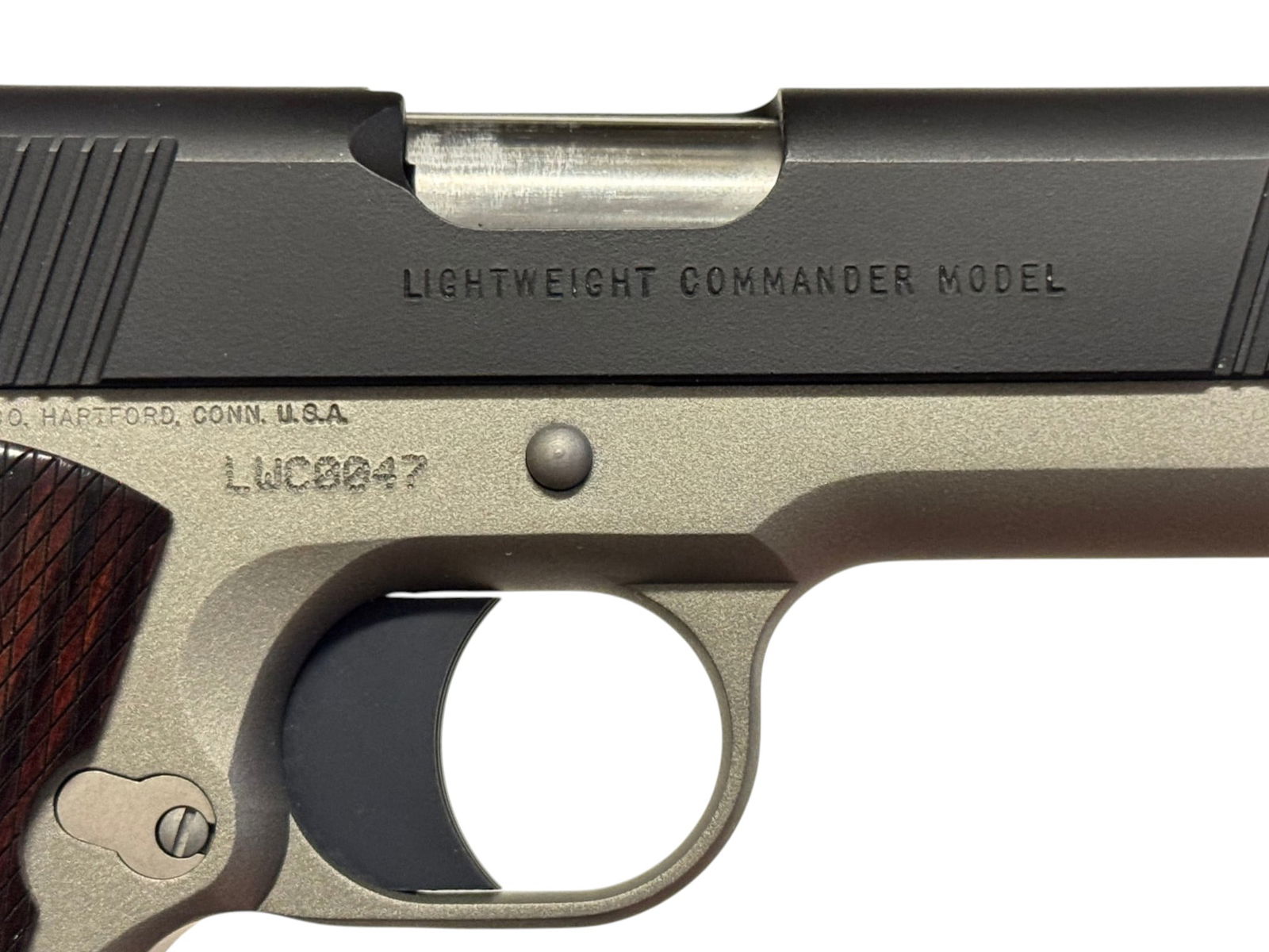 NIB Colt Lightweight Commander Model .38 SUPER Semi-Automatic Pistol w/ 2 Mags & Holster - 15