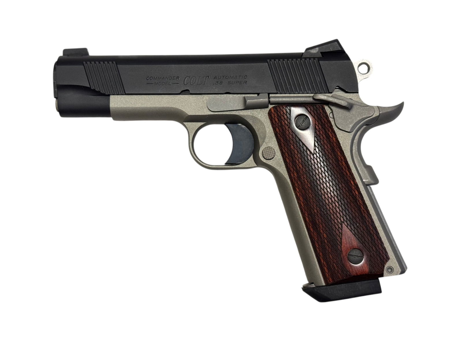 NIB Colt Lightweight Commander Model .38 SUPER Semi-Automatic Pistol w/ 2 Mags & Holster - 5