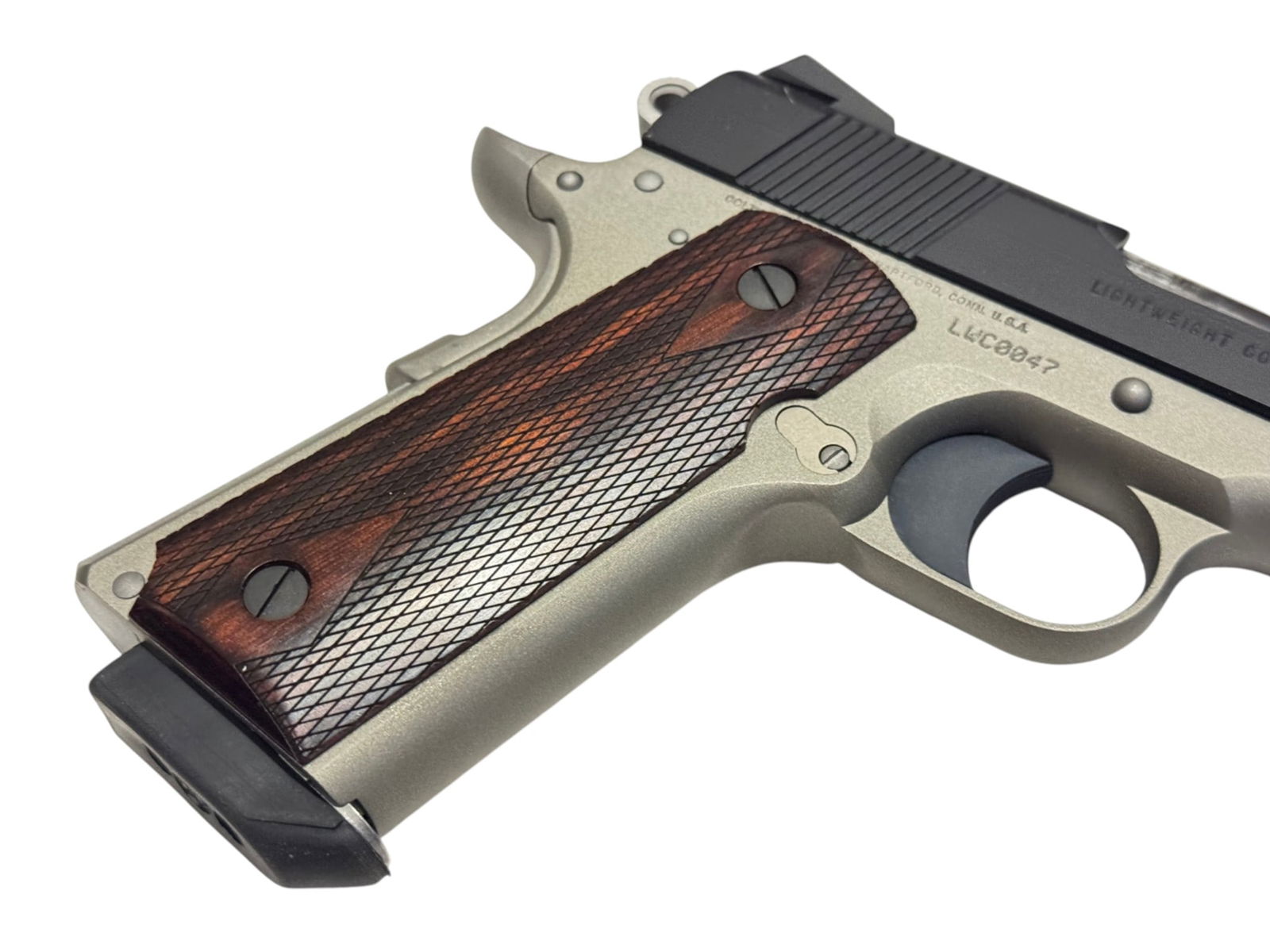 NIB Colt Lightweight Commander Model .38 SUPER Semi-Automatic Pistol w/ 2 Mags & Holster - 8