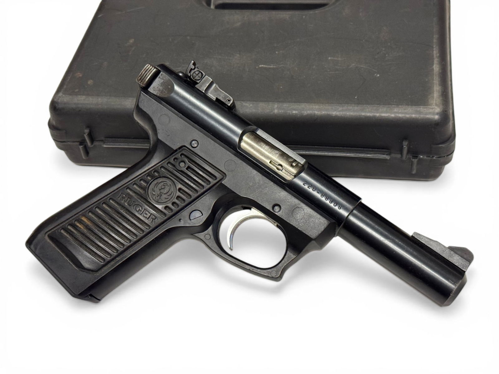 Excellent 1998 Ruger 22/45 Target .22 LR Semi-Automatic Pistol in Case - 2