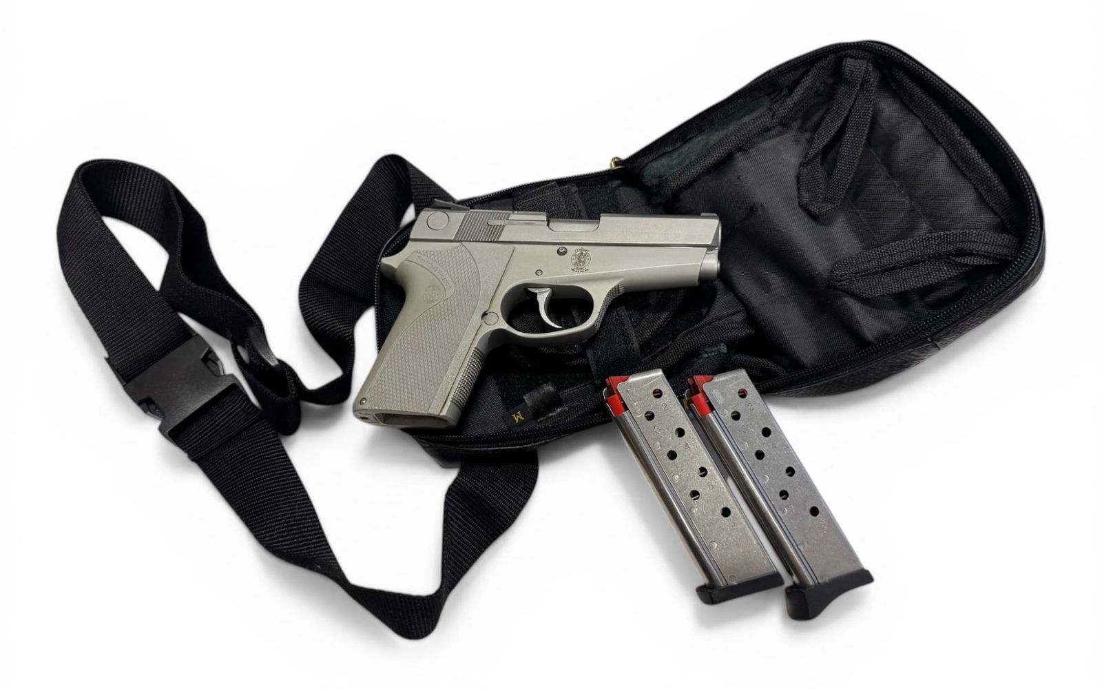 Excellent Smith & Wesson Ladysmith Model 3913 9mm Semi-Automatic Pistol - 2