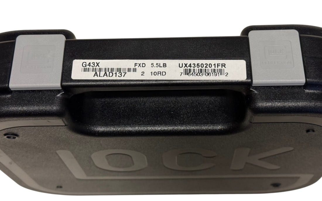 NIB Glock 43X Gen 4 Semi-Automatic 9mm Pistol - 3