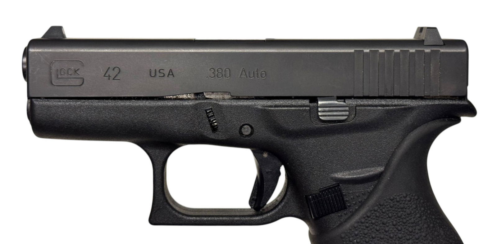 LNIB Glock 42 Gen 4 Semi-Automatic .380 ACP Pistol with Hogue Grip - 6
