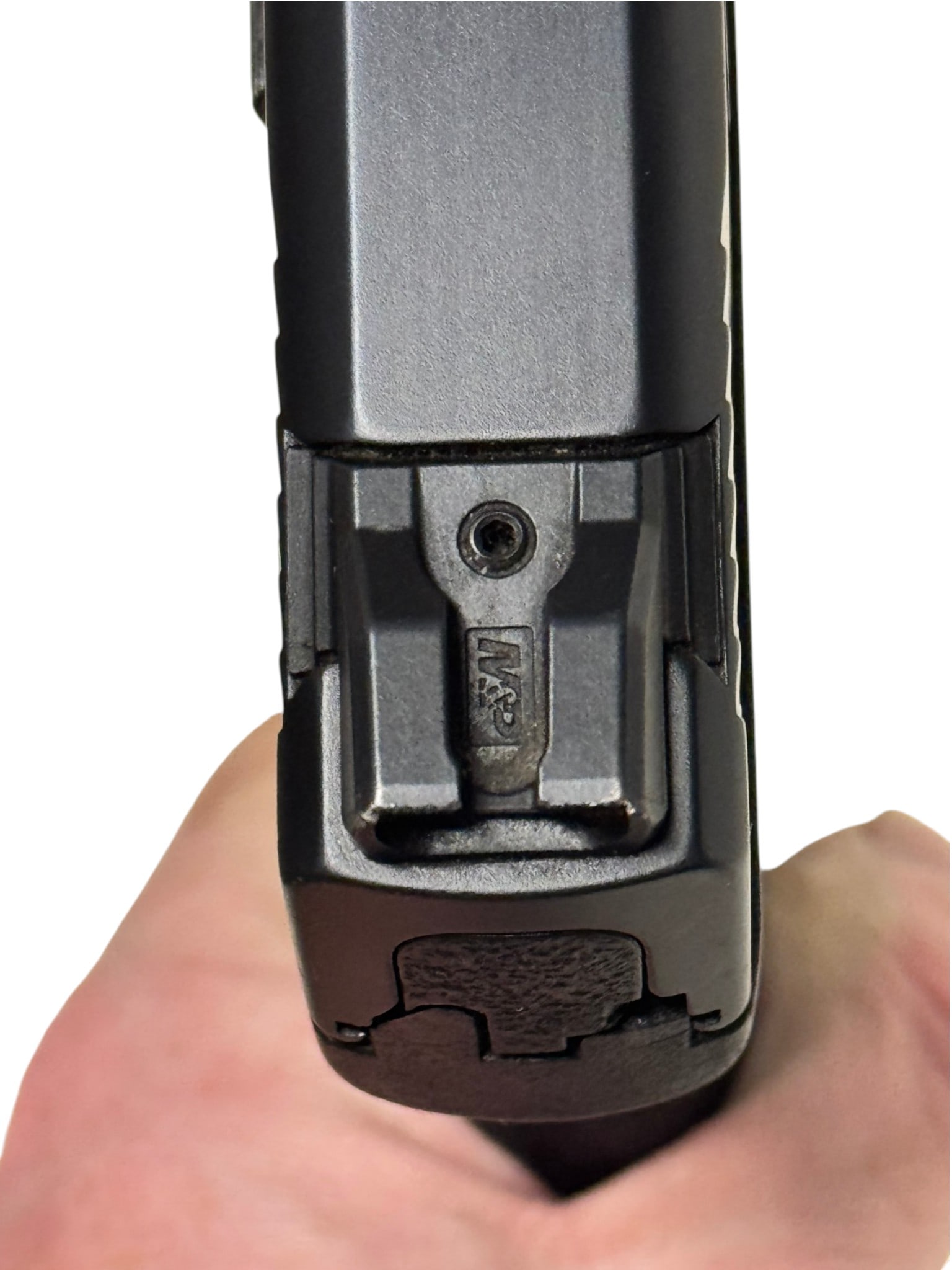 Excellent Smith & Wesson M&P 9 Shield Semi-Automatic 9mm Pistol w/ Streamlight TLR-6 Laser - 10