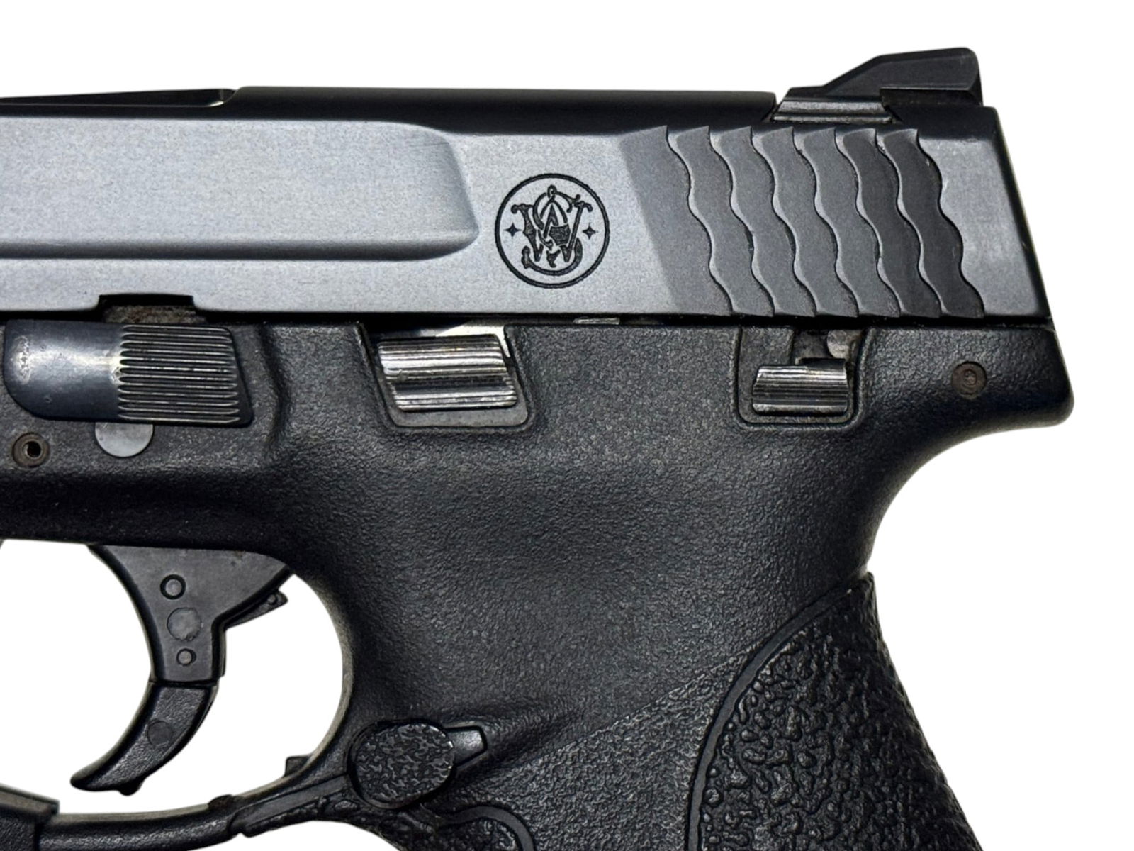 Excellent Smith & Wesson M&P 9 Shield Semi-Automatic 9mm Pistol w/ Streamlight TLR-6 Laser - 5