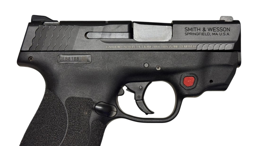 LNIB Smith & Wesson M&P 9 Shield M2.0 Semi-Automatic 9mm Pistol w/ CT Red Laser - 7