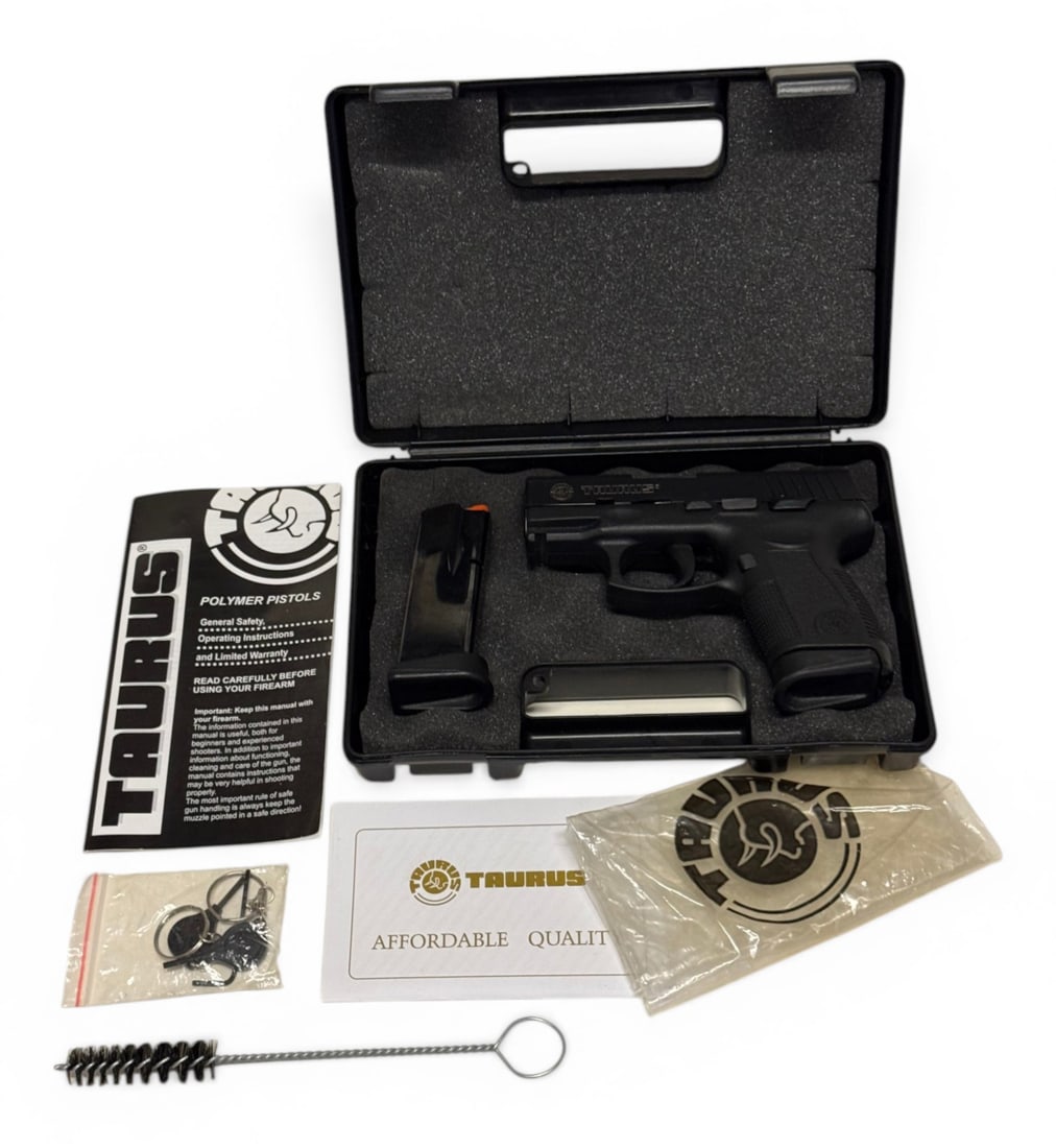 Excellent Taurus PT 640 PRO .40 S&W Semi-Automatic Pistol in Case - 15