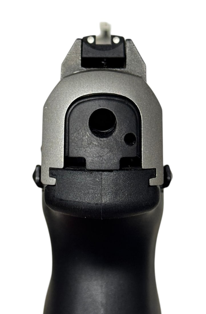 NIB Ruger SR9C 9mm Semi-Automatic Pistol with Stainless Slide and Barrel - 7