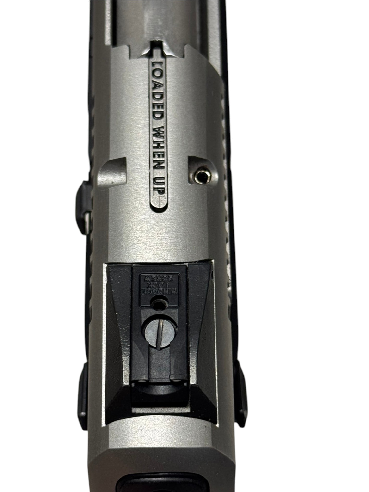 NIB Ruger SR9C 9mm Semi-Automatic Pistol with Stainless Slide and Barrel - 8