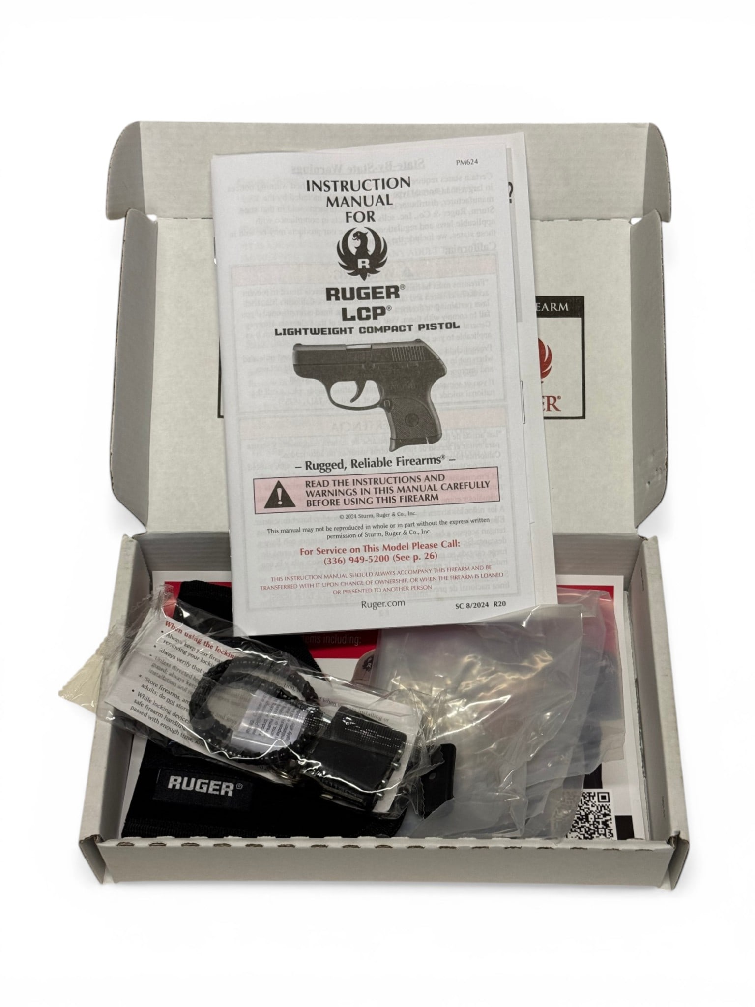 NIB Ruger LCP .380 ACP Semi-Automatic Pistol - 2