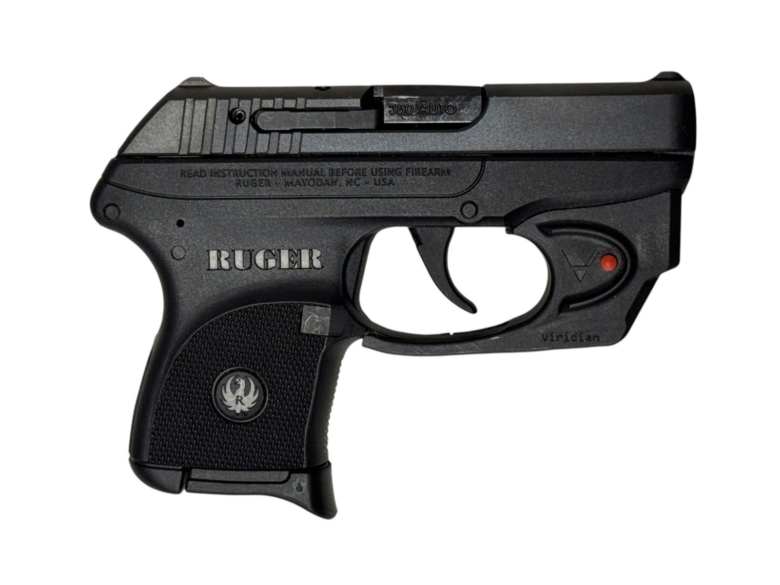 NIB Ruger LCP .380 ACP Semi-Automatic Pistol with Viridian Red Laser - 5