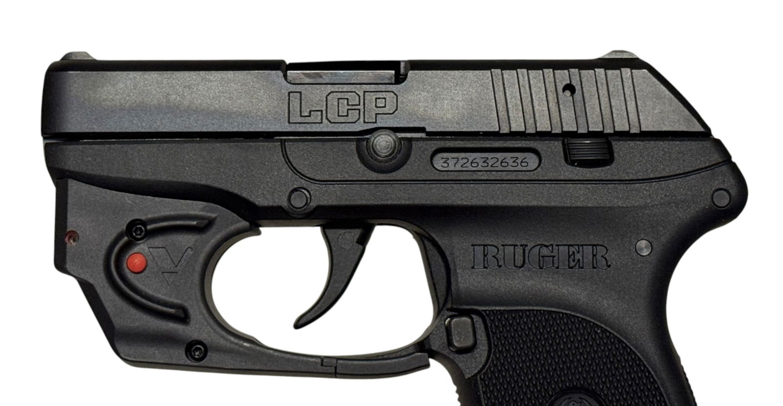 NIB Ruger LCP .380 ACP Semi-Automatic Pistol with Viridian Red Laser - 6