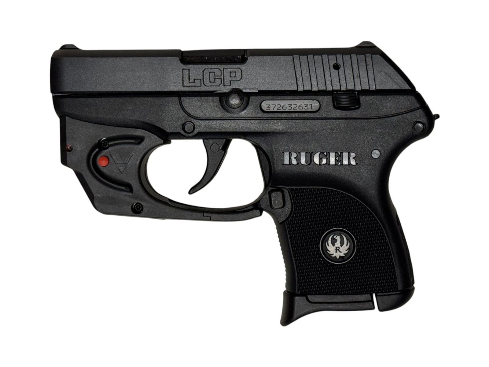 NIB Ruger LCP .380 ACP Semi-Automatic Pistol with Viridian Red Laser - 3