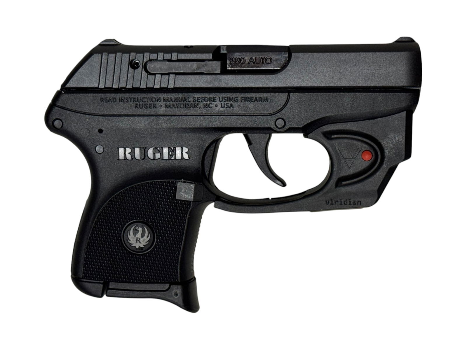 NIB Ruger LCP .380 ACP Semi-Automatic Pistol with Viridian Red Laser - 4