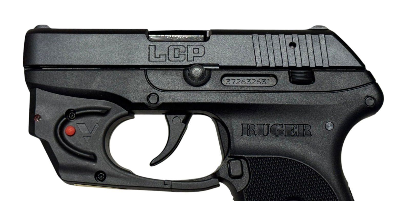 NIB Ruger LCP .380 ACP Semi-Automatic Pistol with Viridian Red Laser - 5