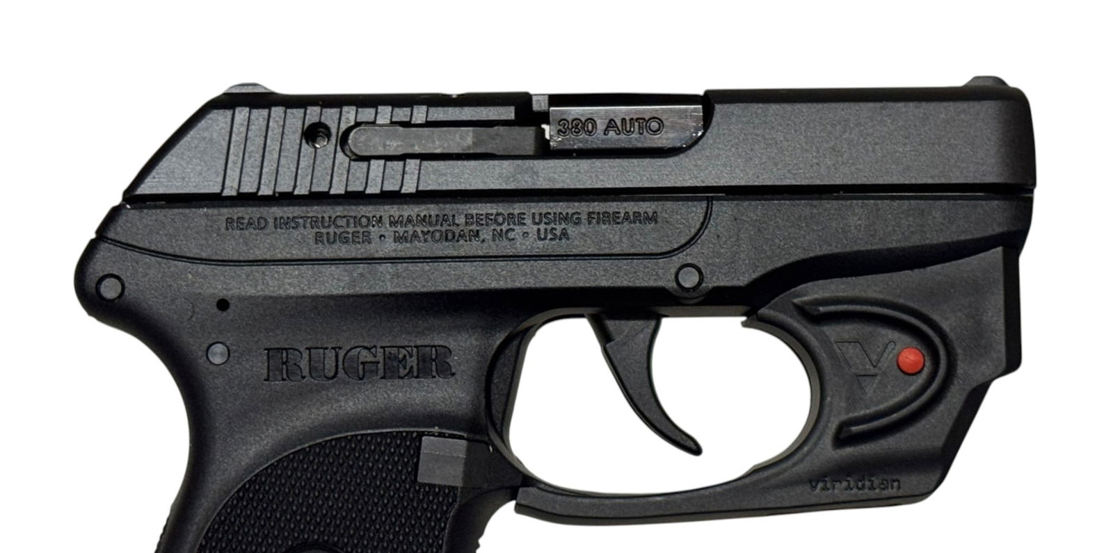 NIB Ruger LCP .380 ACP Semi-Automatic Pistol with Viridian Red Laser - 6