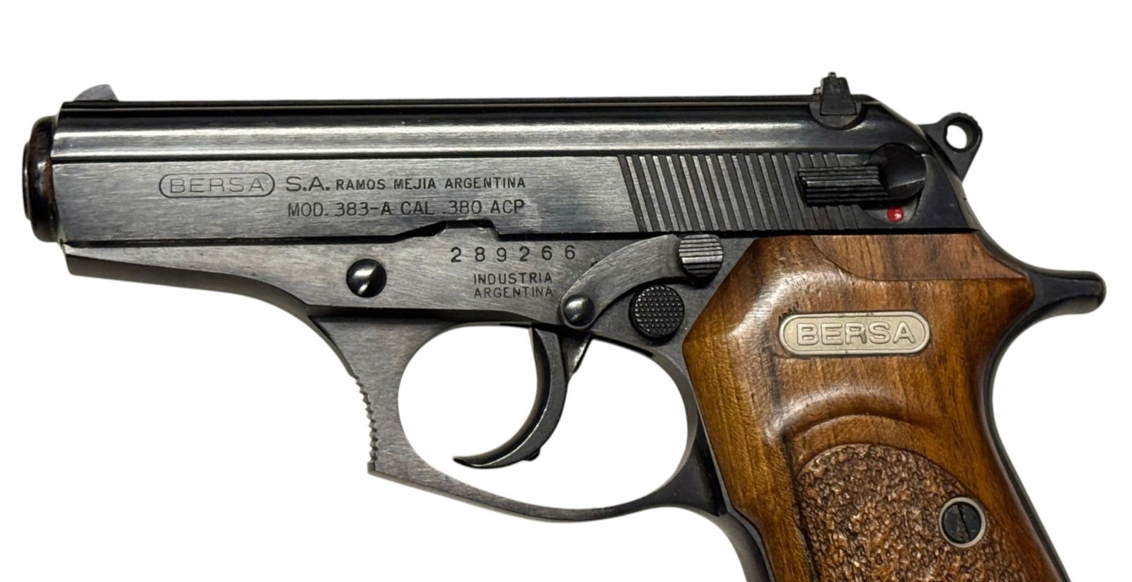 Excellent Argentina Bersa Model 383-A Semi-Automatic .380 ACP Pistol - 3