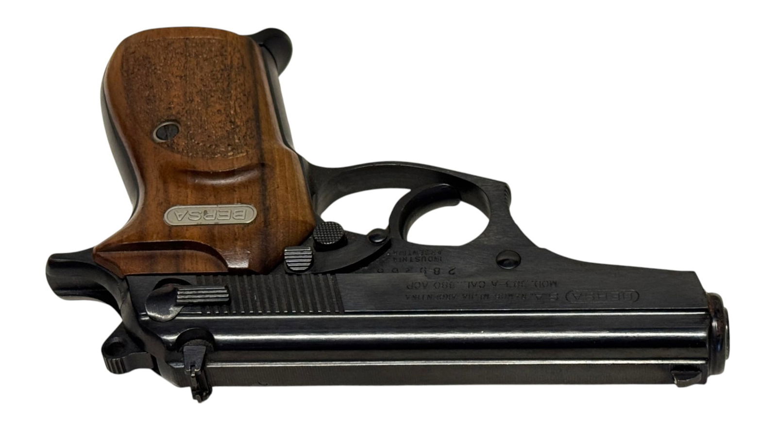 Excellent Argentina Bersa Model 383-A Semi-Automatic .380 ACP Pistol - 9