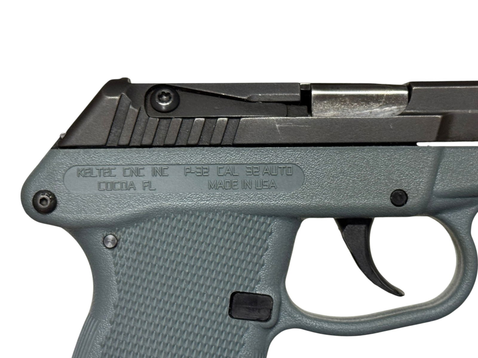 Excellent Kel-Tec P-32 Semi-Automatic .32 AUTO Pistol in Case - 5