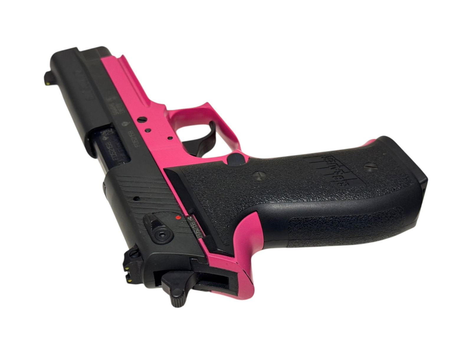 Excellent German Sig Sauer Mosquito Two-Tone Pink .22 LR Semi-Automatic Pistol - 10