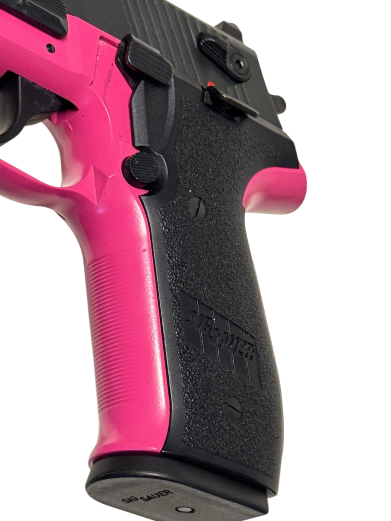 Excellent German Sig Sauer Mosquito Two-Tone Pink .22 LR Semi-Automatic Pistol - 18